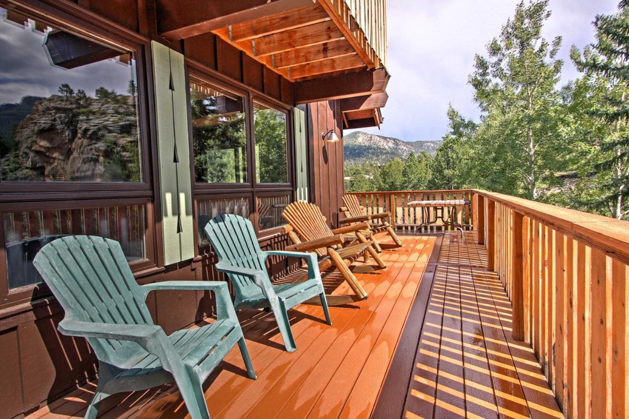 Peaceful Pines Estes Park Home Longs Peak View מראה חיצוני תמונה