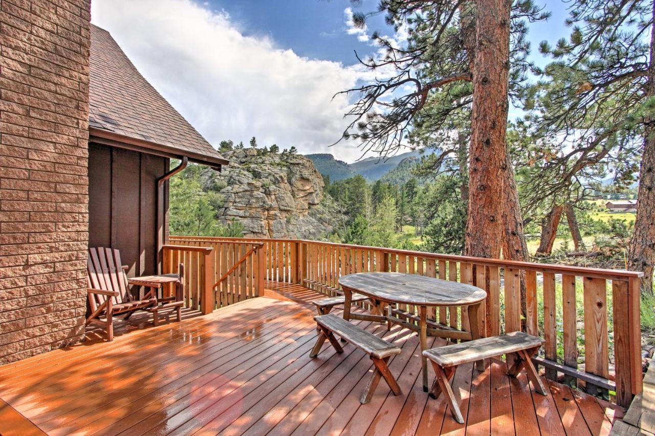 Peaceful Pines Estes Park Home Longs Peak View מראה חיצוני תמונה